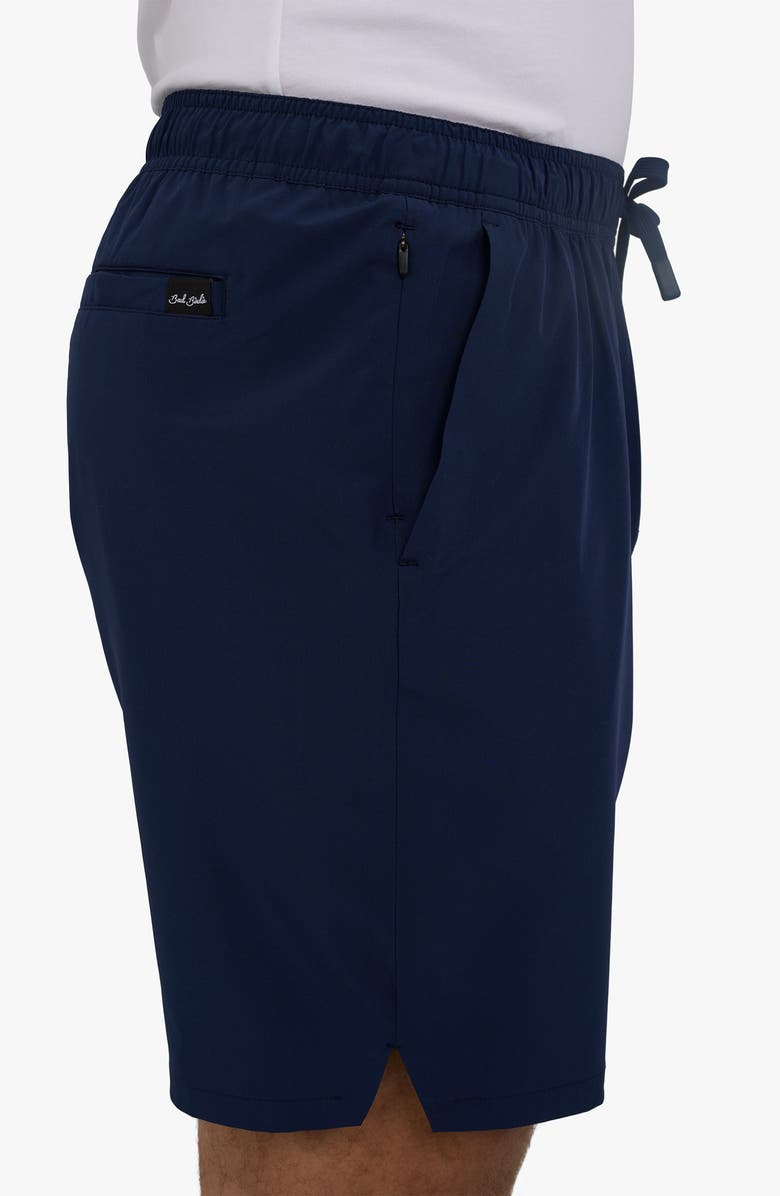 Bad Birdie Active Drawstring Shorts, Alternate, color, Dark Navy