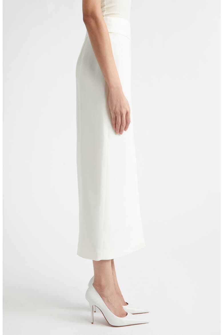 Front Slit Midi Skirt, Alternate, color, IVORY