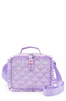 Kids' Bow Quilted Lunch Bag