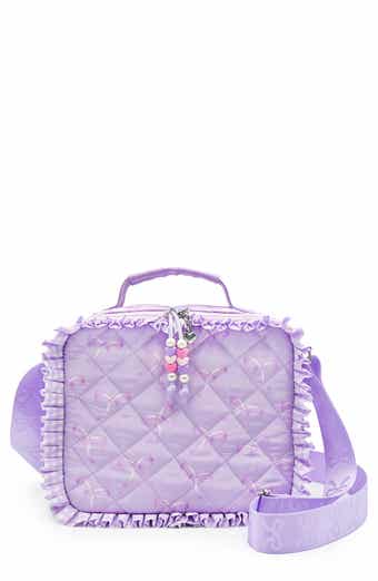 Kids' Bow Quilted Lunch Bag