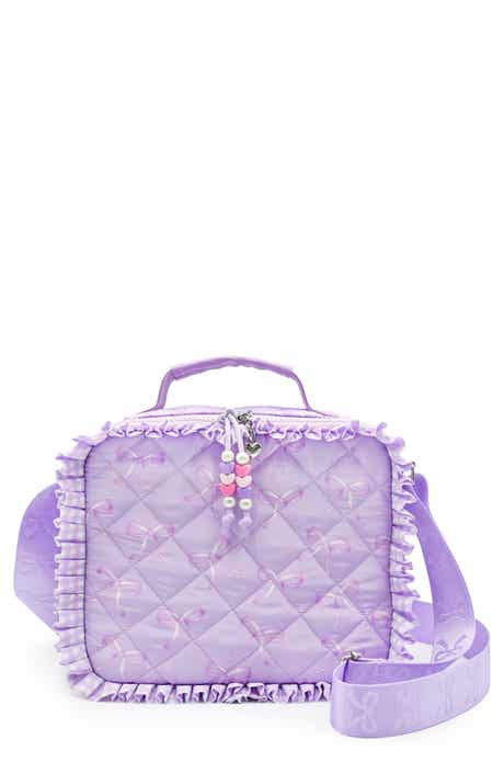 Kids' Bow Quilted Lunch Bag