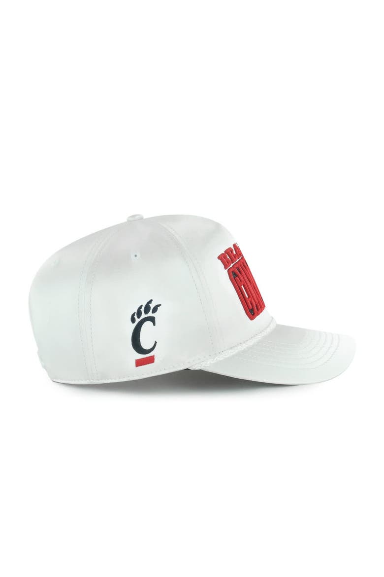 Women's '47 White Cincinnati Bearcats Outspoken Hitch Adjustable Hat, Alternate, color, White