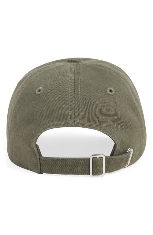 Favorite Daughter All Caps Logo Baseball Cap In Green