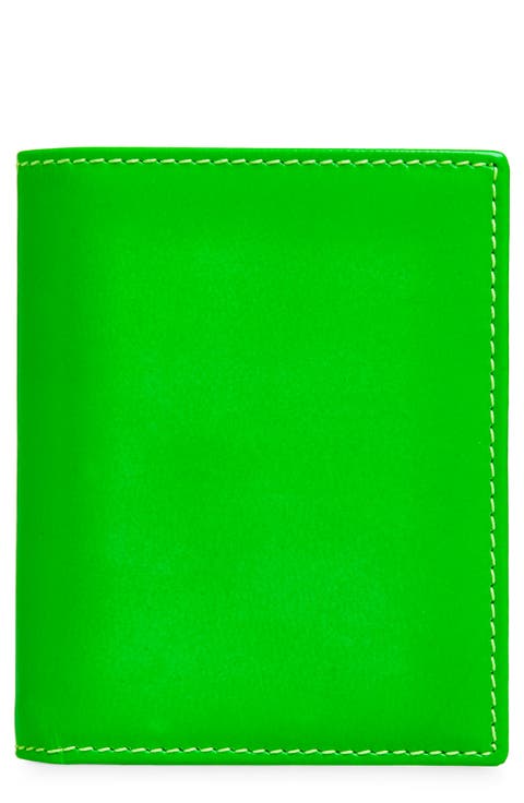Super Fluorescent Leather Bifold Wallet