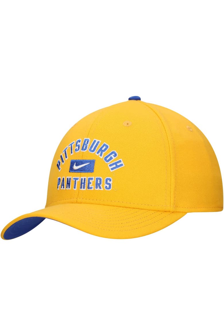 Men's Nike Gold Pitt Panthers Rise Flex Hat, Main, color, Gold