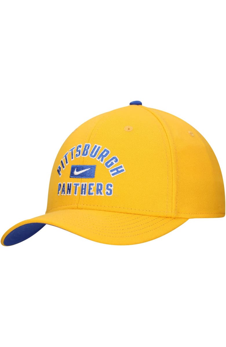 Nike Men's Nike Gold Pitt Panthers Rise Flex Hat, Main, color, Gold