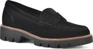 White Mountain Footwear Gunner Lug Sole Platform Loafer - Wide Width