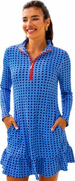 Cabana Life Longsleeve Ruffle Sport Dress