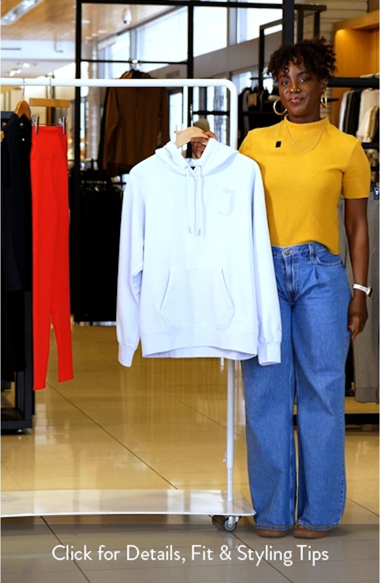 Flight Fleece Logo Appliqué Hoodie, sales video thumbnail