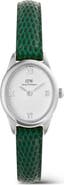 Daniel Wellington Ophelia Mini Leather Strap Watch, 22mm x 25.5mm