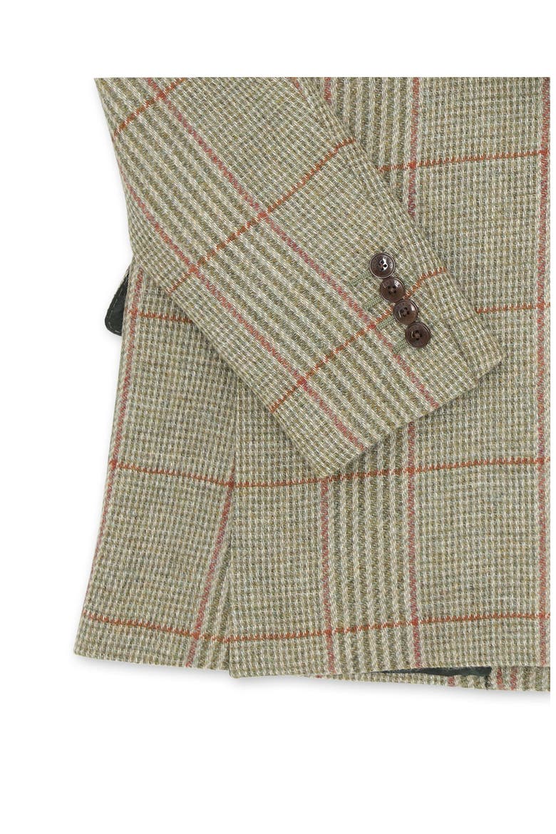 Shetland Double-Breasted Jacket, Alternate, color, Multicolor