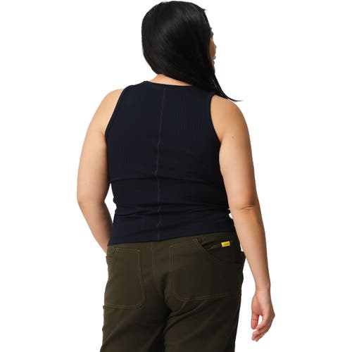 Hikerkind Ribbed Merino Tank Top In Black