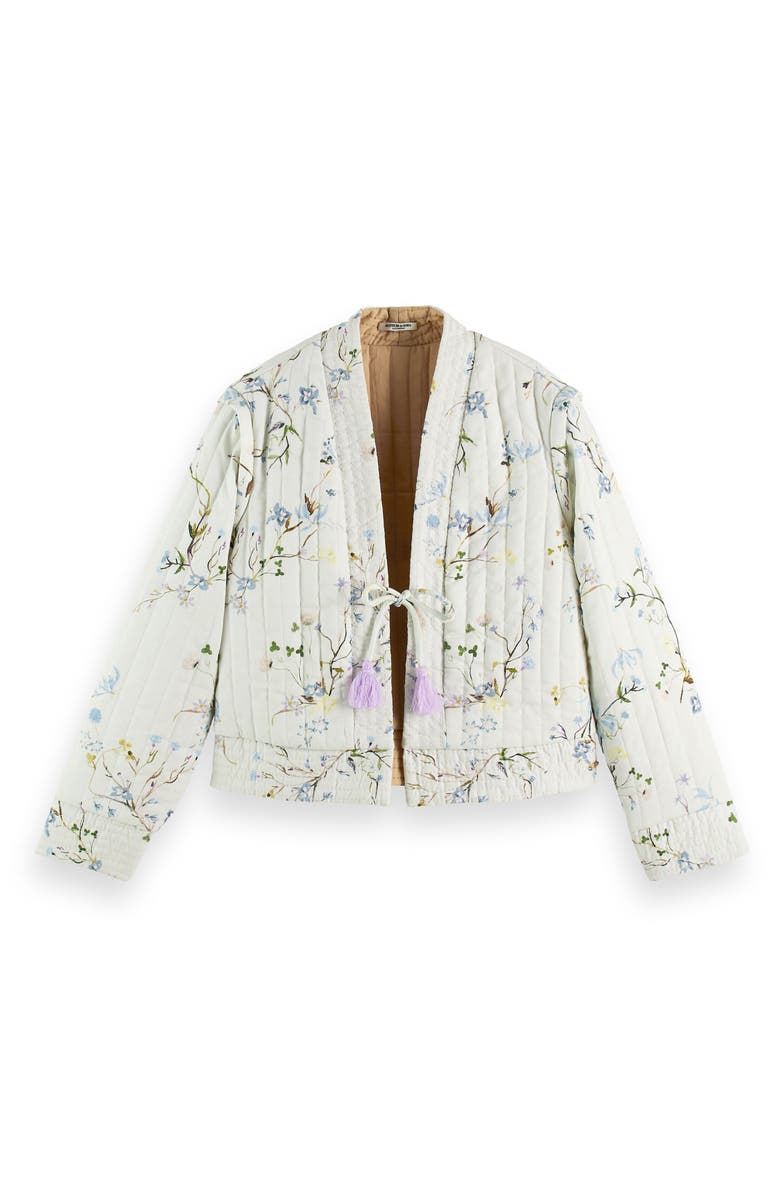 Scotch & Soda Reversible Quilted Cotton Jacket, Alternate, color, 