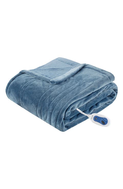 Heated Oversized Throw Blanket