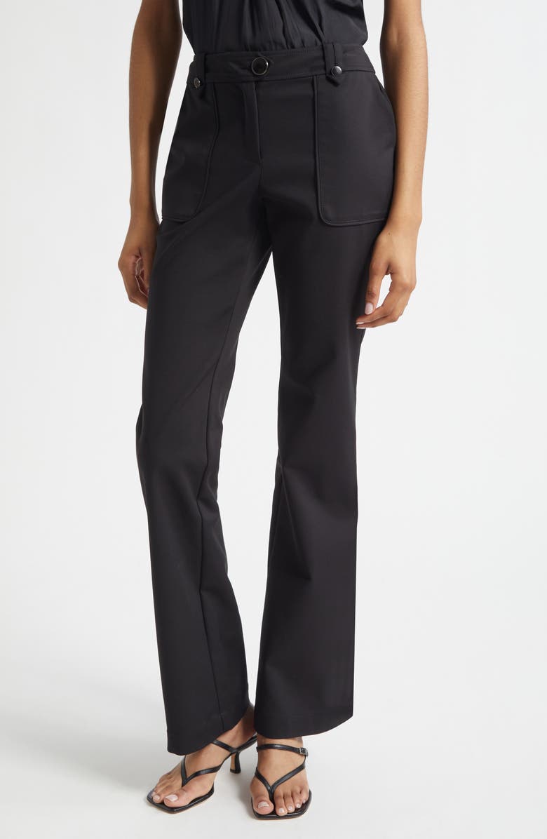 Ramy Brook Marit Flare Pants, Main, color, Black