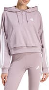 adidas Essentials 3-Stripe Quarter Zip Sweatshirt