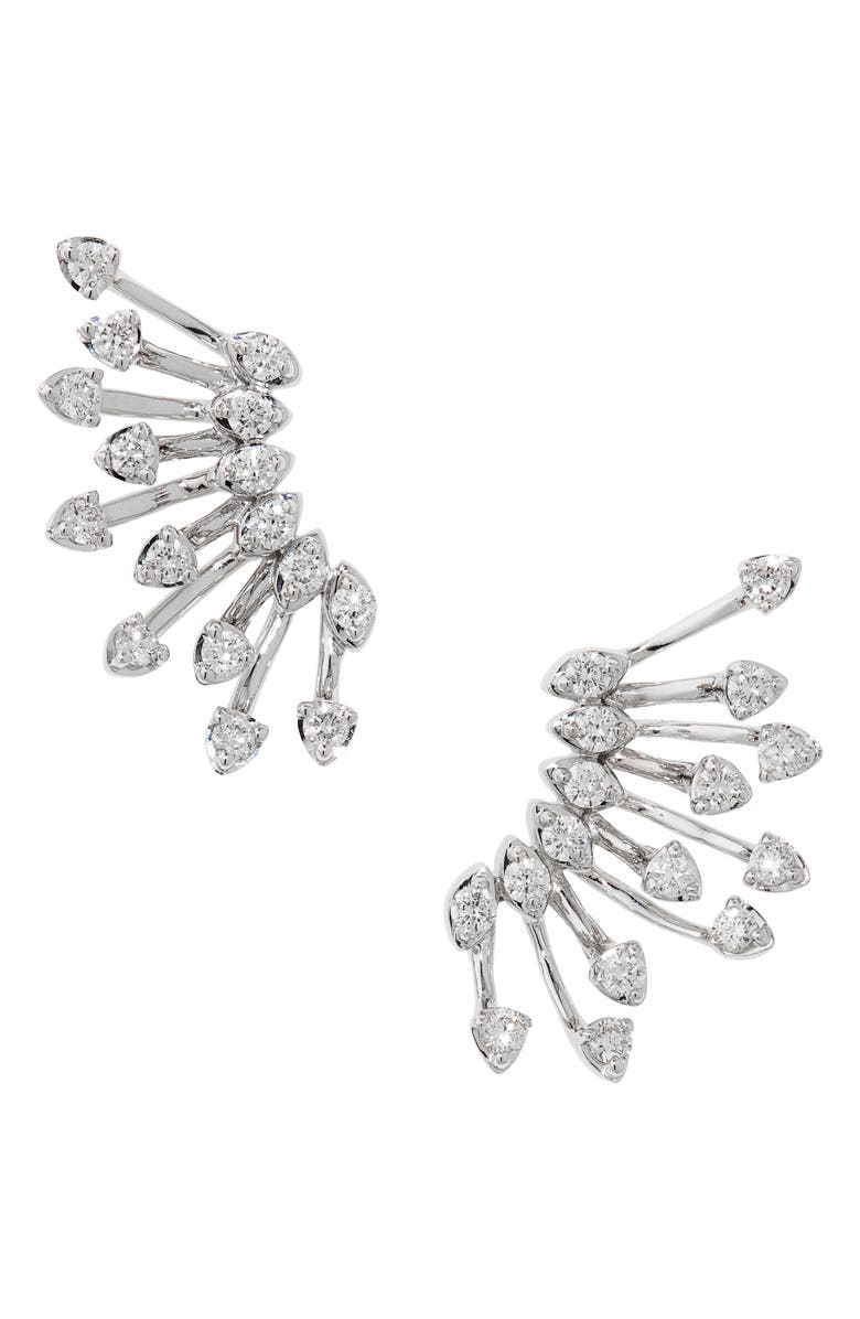 Hueb Luminous Diamond Earrings, Main, color, 
