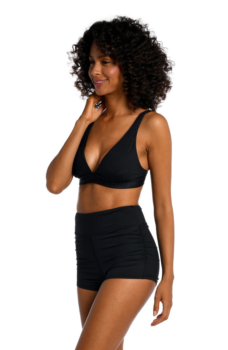 La Blanca Surf Cover-Up Shorts, Alternate, color,