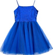 Un Deux Trois Sequin and Tulle Party Dress