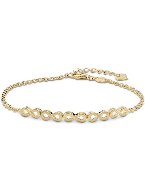Infinity Chain Bracelet in 14K Gold, 40mm