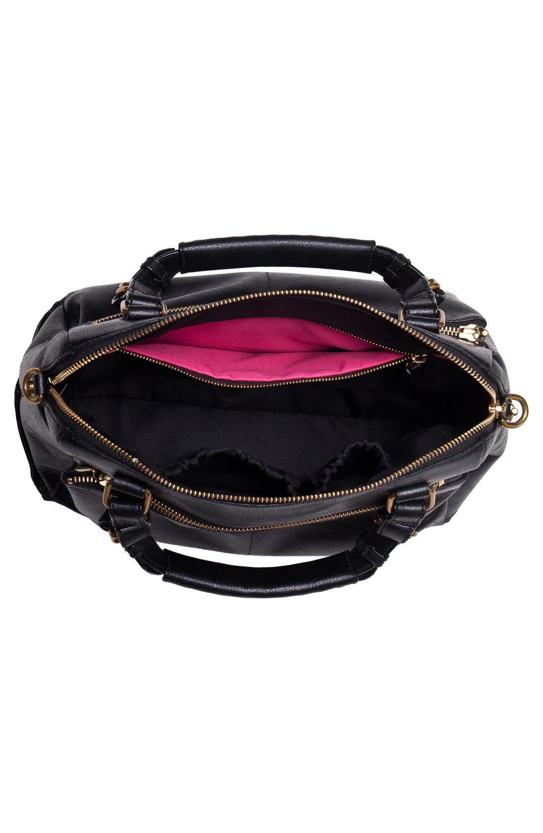 'Olvera' Satchel, Alternate, color, BLACK CANDY