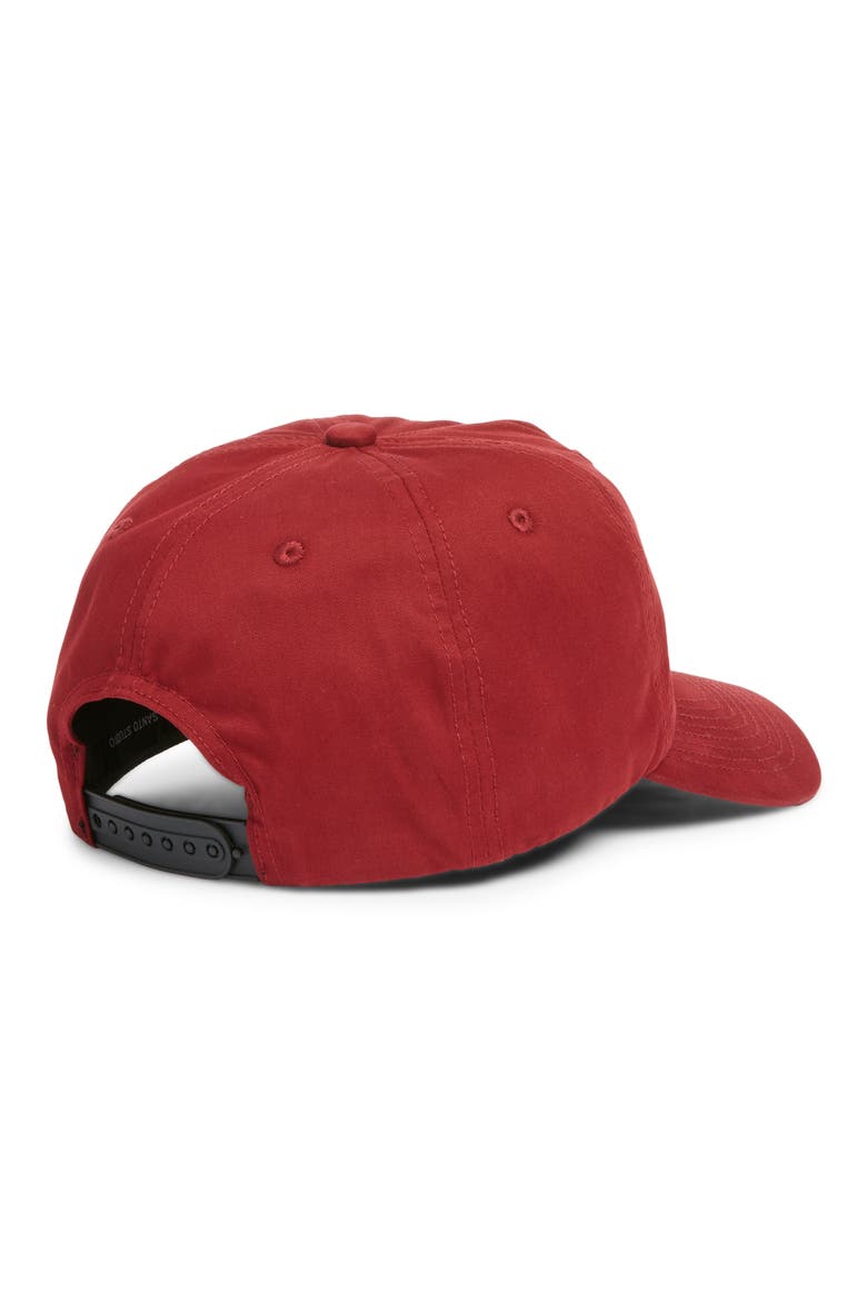Tutto Five-Panel Snapback Baseball Cap, Alternate, color, MERLOT