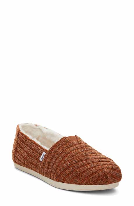 TOMS Alpargata Rib Faux Fur Lined Slip-On