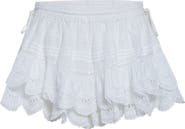 Isabel Marant Étoile Puria Cotton Eyelet Miniskirt