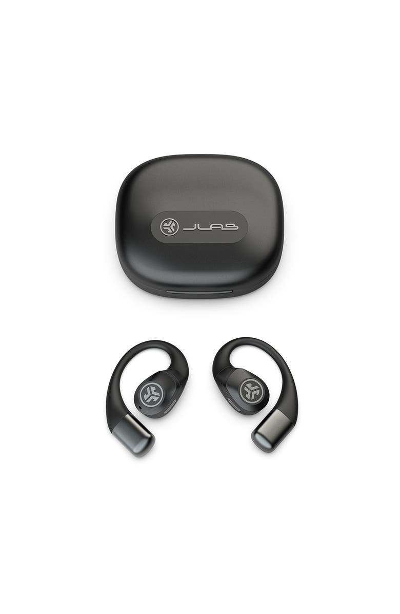 JLab Epic Open Sport Air Conduction Wireless Earbuds, Alternate, color, Black