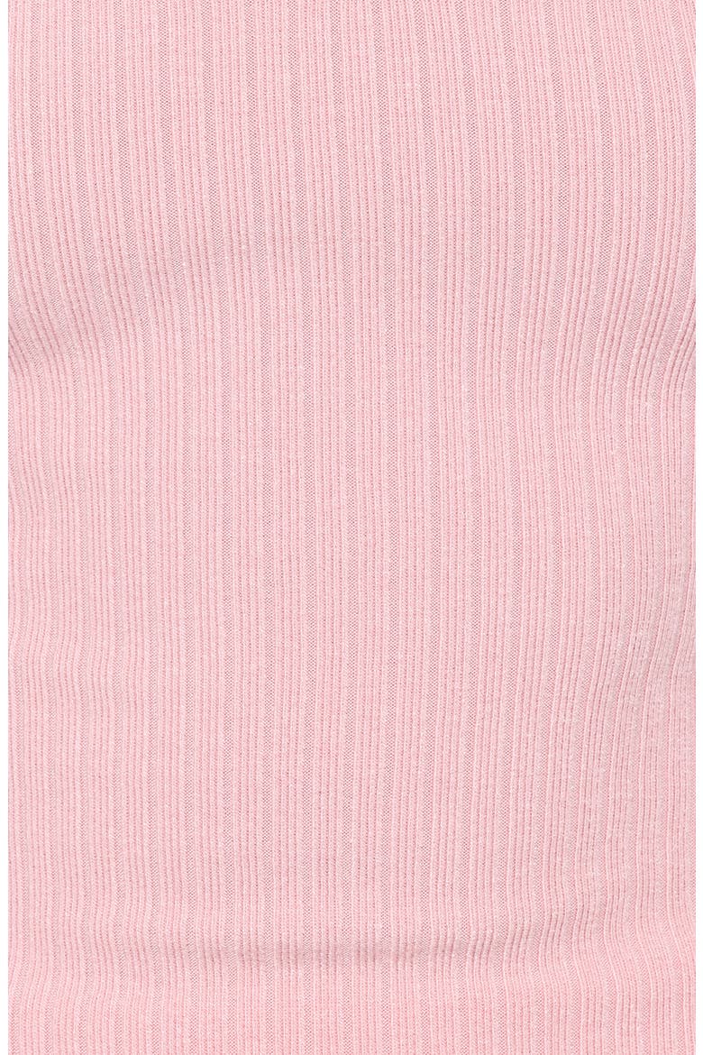 Maura Rib Sweetheart Neck Top, Alternate, color, PALE PINK