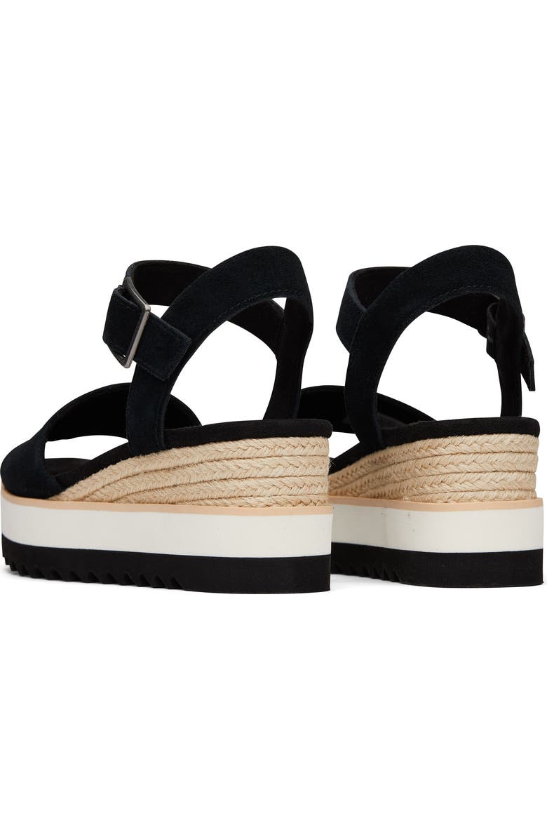 TOMS Diana Platform Wedge Sandal, Alternate, color,