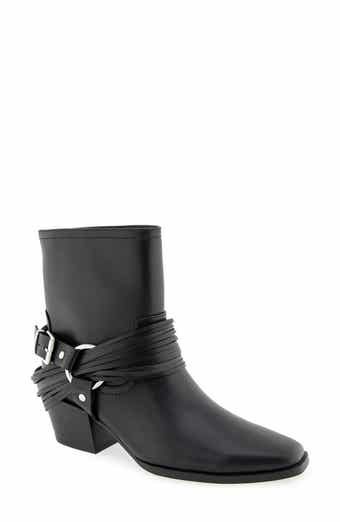 Molly Harne Faux Leather Bootie