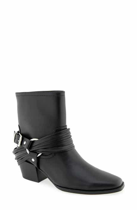 Molly Harne Faux Leather Bootie