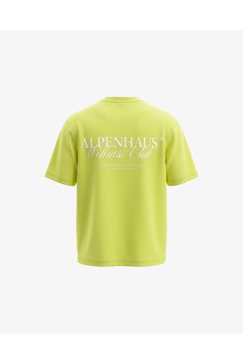 Unisex Clauzel Wellness T-Shirt, Alternate, color, Limelight