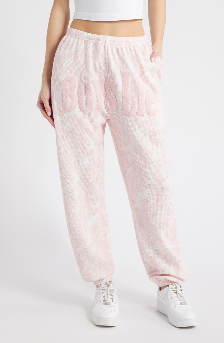 BOYS LIE Pink Manhunt Kimmy Sweatpants, Main, color, Pink
