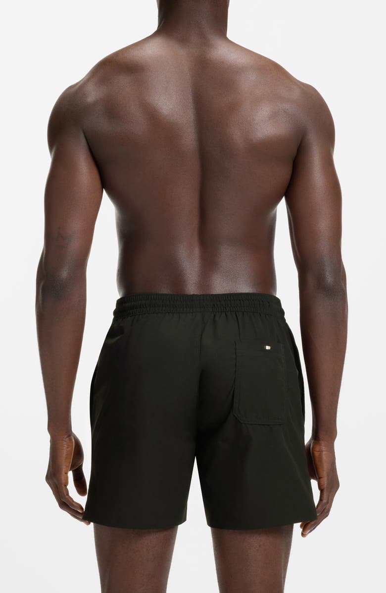 BOSS Vital Swim Trunks, Alternate, color, Black