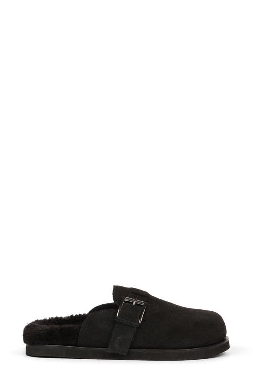 Saint G Levy Faux Fur Platform Slide Sandal