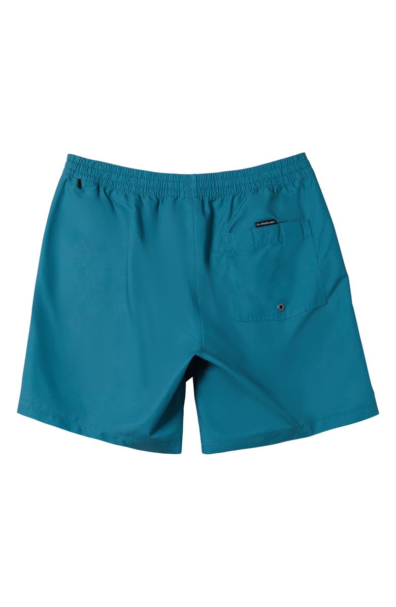 Quiksilver Everyday Solid Volley Swim Trunks, Alternate, color, Colonial Blue