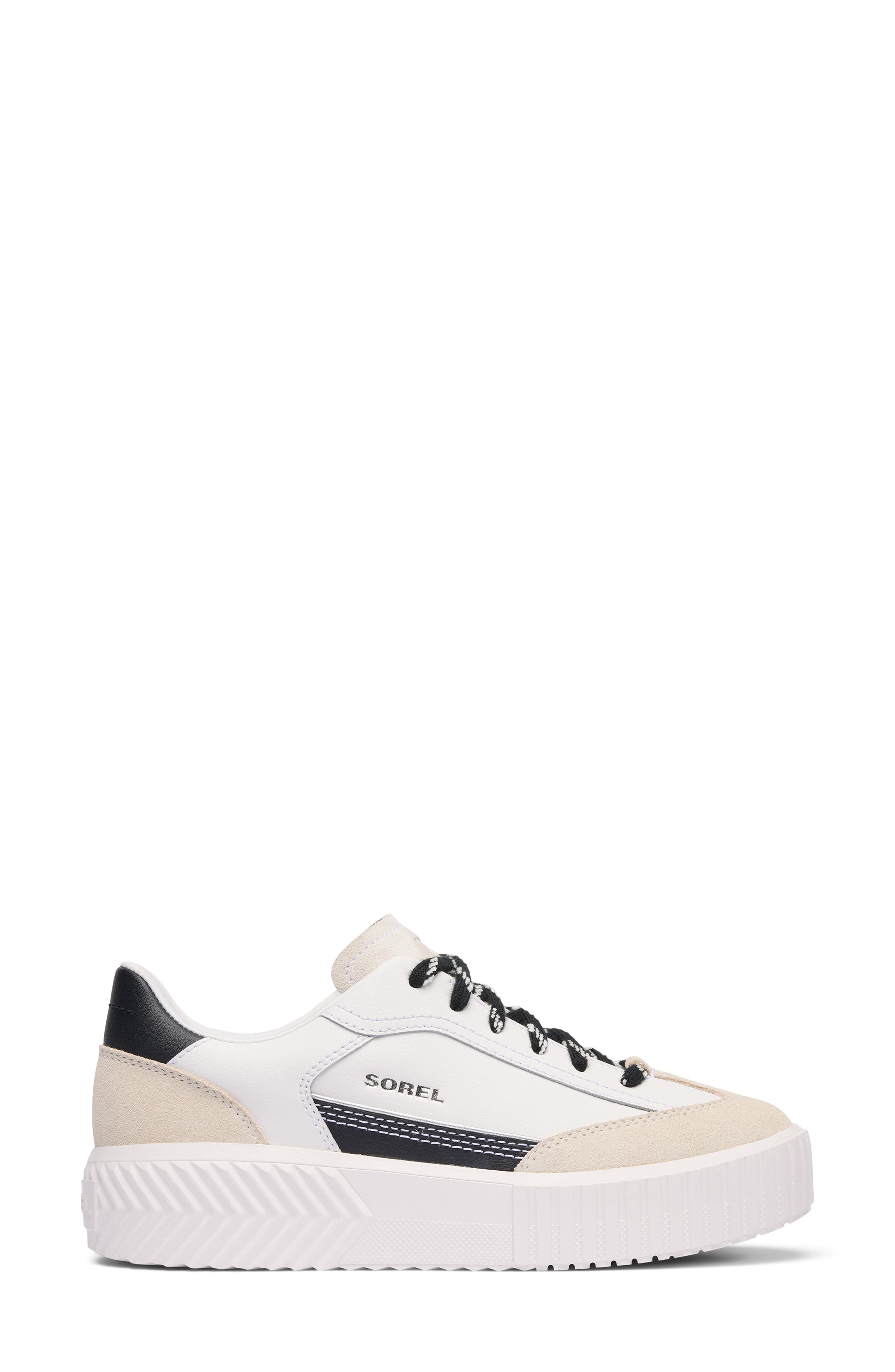 Ona Ave T-Toe Platform Sneaker, Alternate, color, SEA SALT/ BLACK