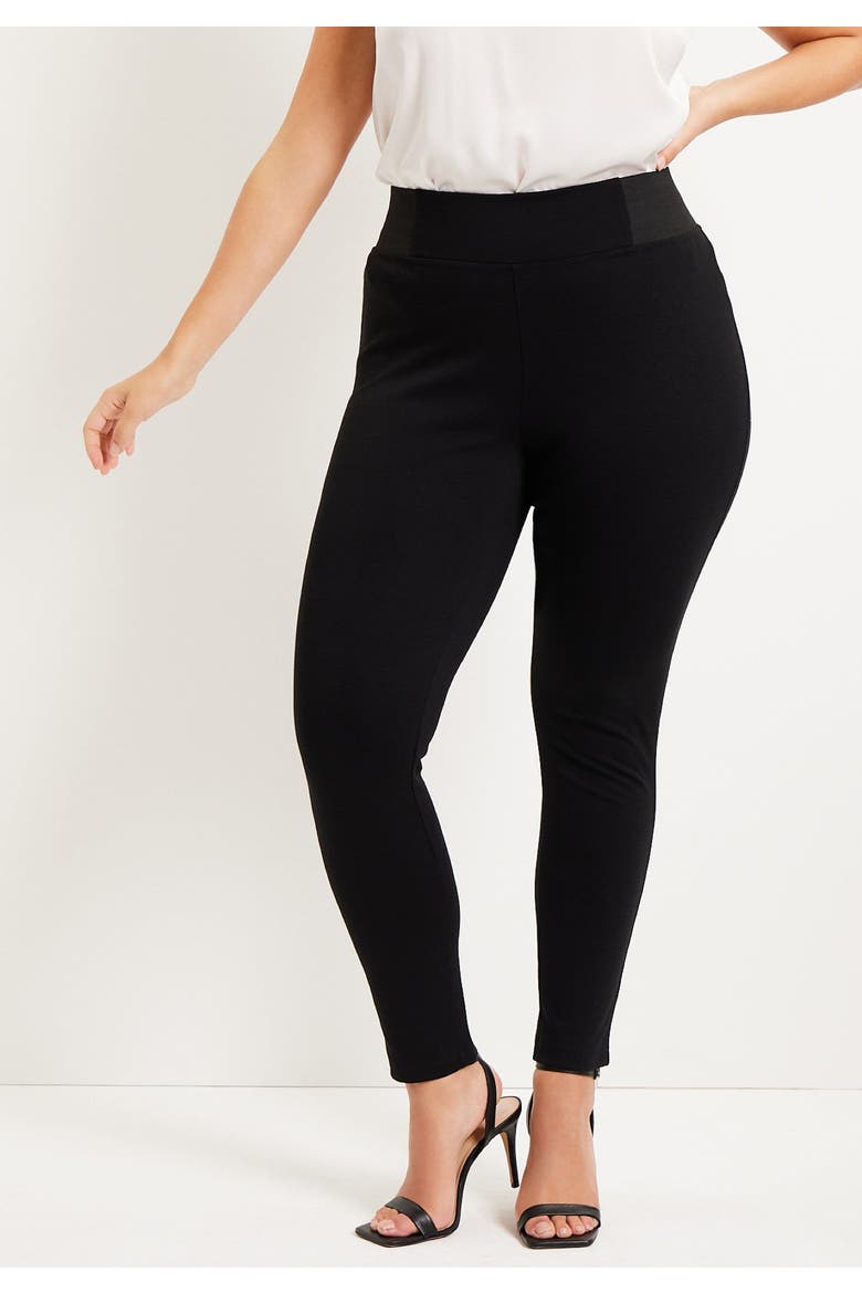 Formfit Classic Ponte Pant, Alternate, color, BLACK