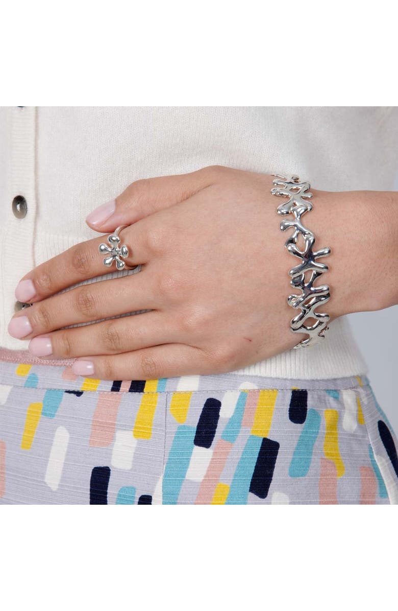 Lucy Quartermaine Splash Bracelet, Alternate, color, Sterling Silver