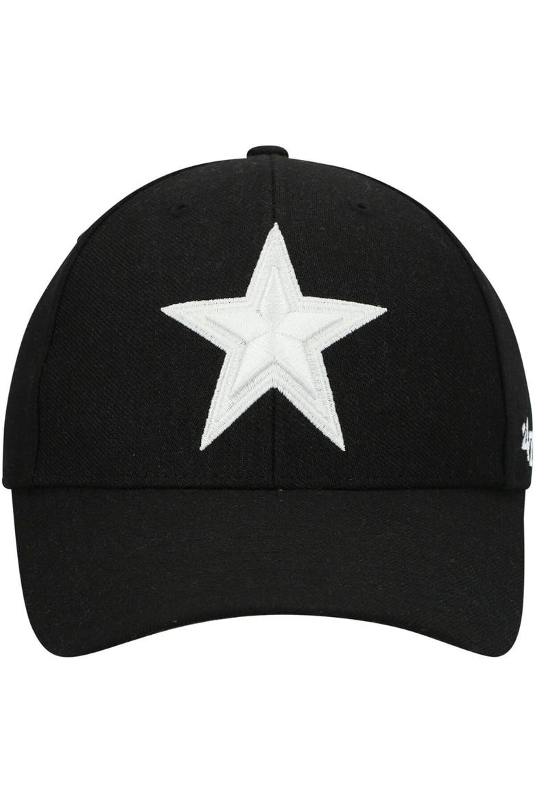 Men's '47 Black Dallas Cowboys MVP Adjustable Hat, Alternate, color, Black