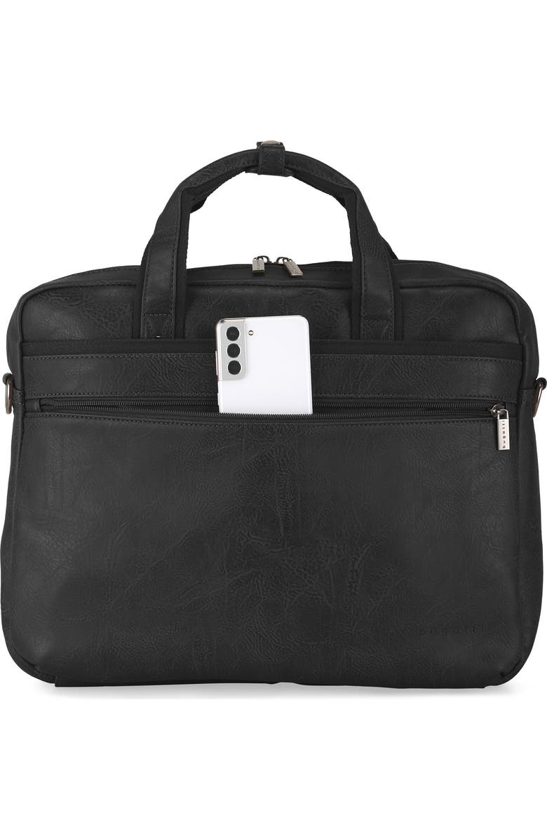 bugatti Valentino Briefcase, Alternate, color, Black