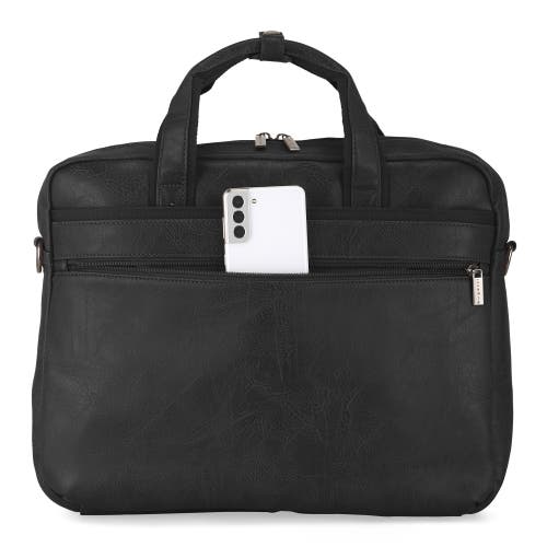 Bugatti Valentino Briefcase In Black