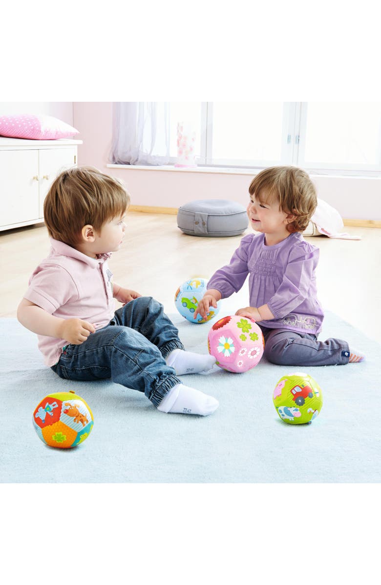 HABA Baby Ball Flower Magic 5.5" for Ages 6 Months and Up, Alternate, color,