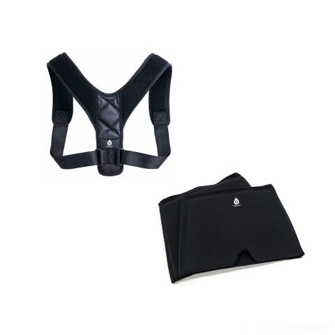 Ultimate Wellness Bundle Brace Posture Corrector & Migraine Relief Cap