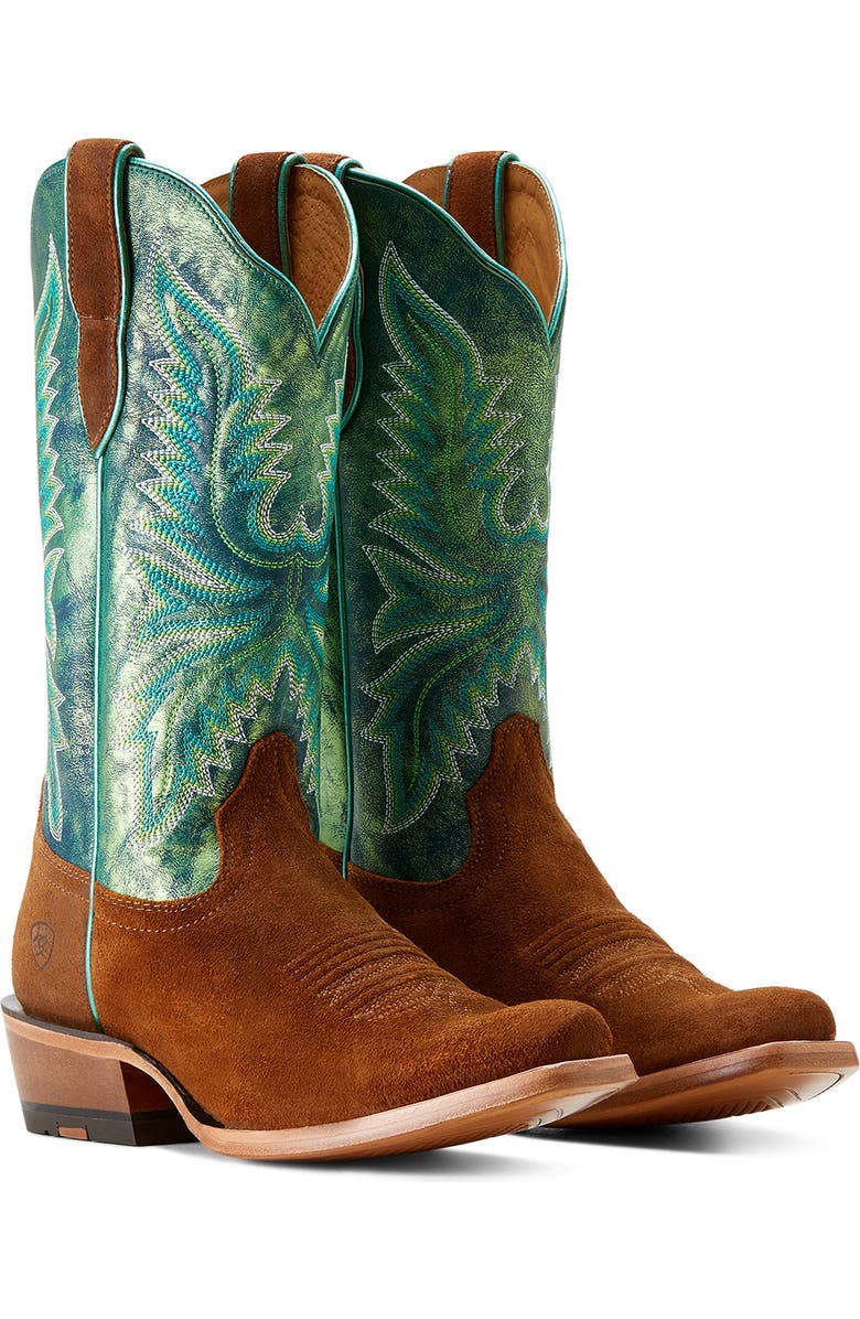 Ariat Futurity Flash Western Boot, Alternate, color, Glazed Ginger|Night Vision