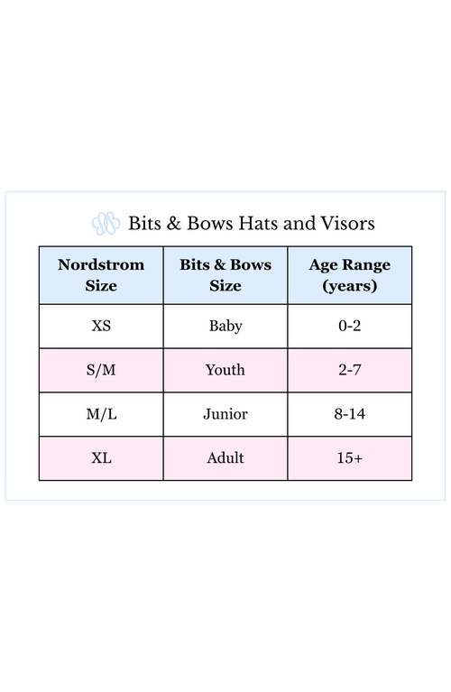 Bits & Bows Georgia Bulldogs Bow Baseball Hat In Red