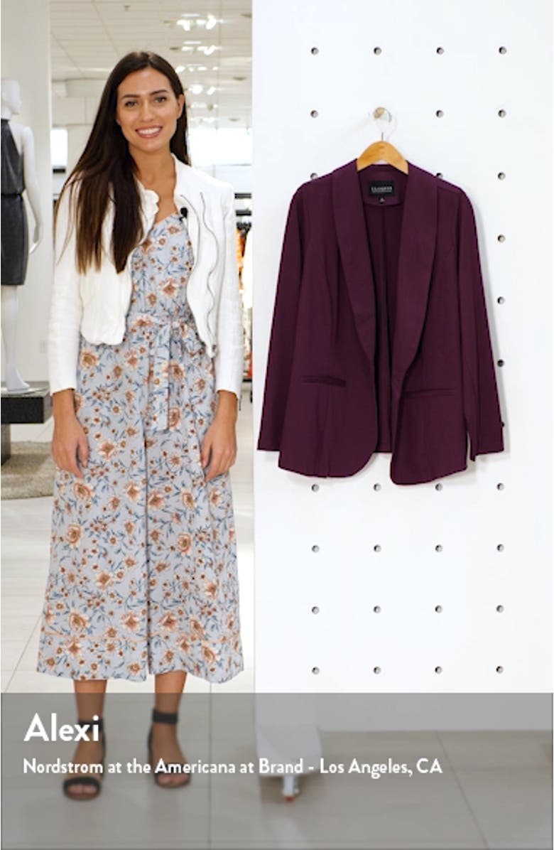 Ali Shawl Collar Blazer, sales video thumbnail