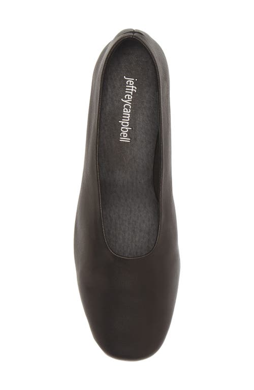 Jeffrey Campbell Hinted-f Flat In Black